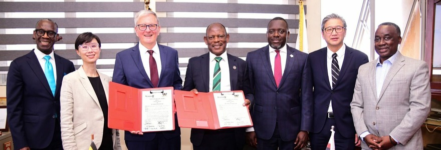 Western signed a new memorandum of understanding with Makerere University. 